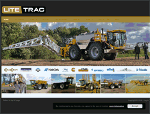 Tablet Screenshot of lite-trac.com